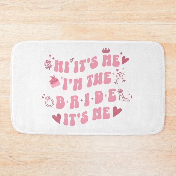 Item preview, Retro Vintage Bubbly Hi It's Me I'm The Bride designed and sold by franzandsabina.