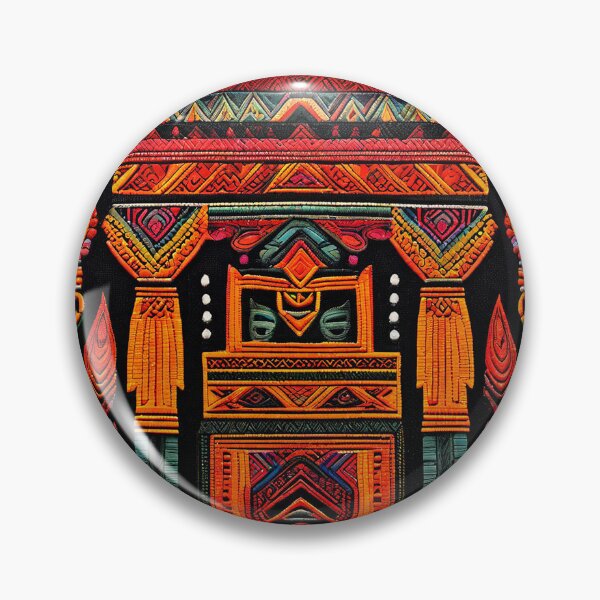 Item preview, traditional tribal motif designed and sold by HestiAltra.