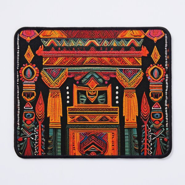 Item preview, traditional tribal motif designed and sold by HestiAltra.