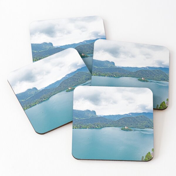 Item preview, Lake Bled from Lake Bled Castle, Slovenia designed and sold by HazelWright.