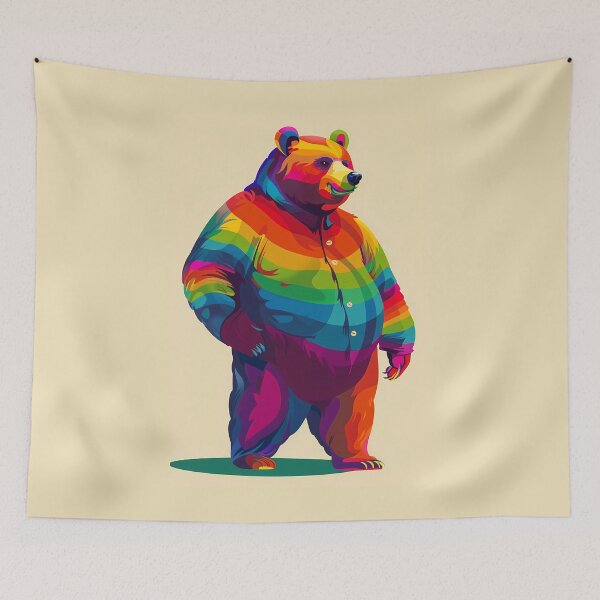 Item preview, Bear Pride designed and sold by MidArtForge.