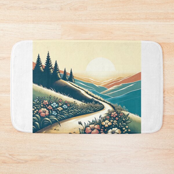 Item preview,  Winding Path to Adventure: Embracing the Sunrise designed and sold by 0penvimark.
