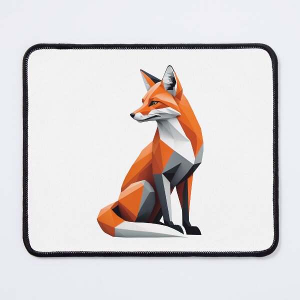 Item preview, Geometric fox side angle designed and sold by CreativPurpose.