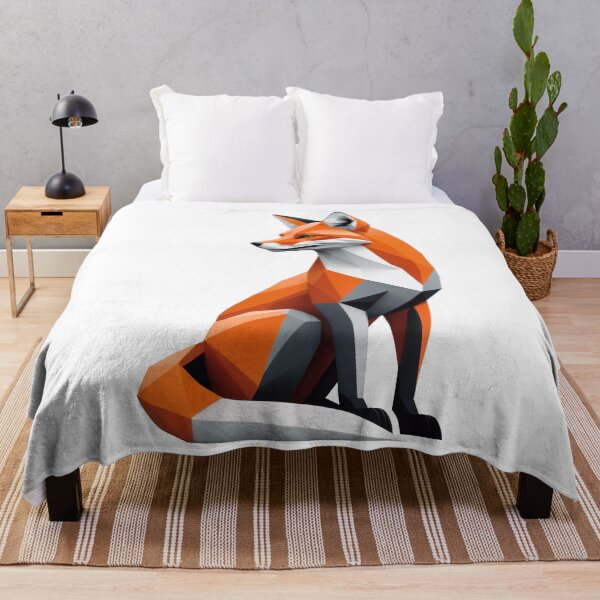 Item preview, Geometric fox side angle designed and sold by CreativPurpose.