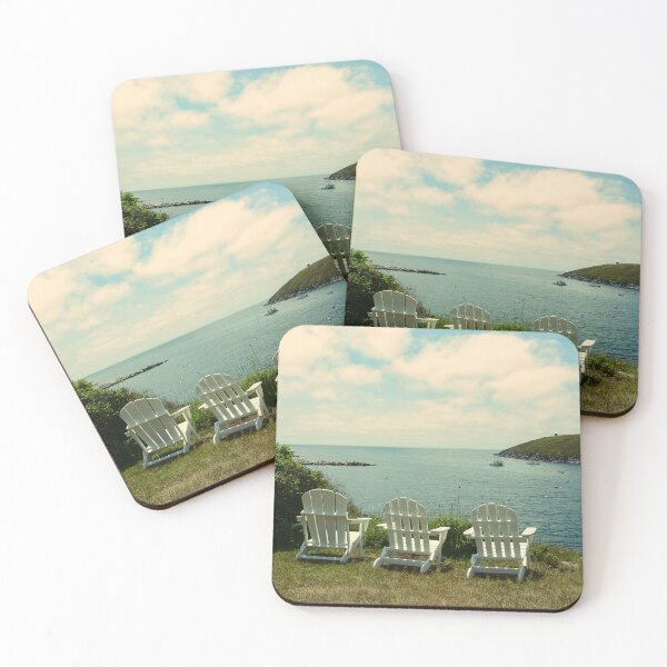 Item preview, Summer Afternoon - travel photography Maine coast Monhegan Island designed and sold by oliviastclaire.