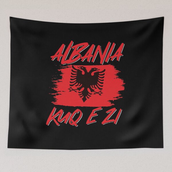 Item preview, Albania Football Kuq e Zi designed and sold by BesasDesigns.