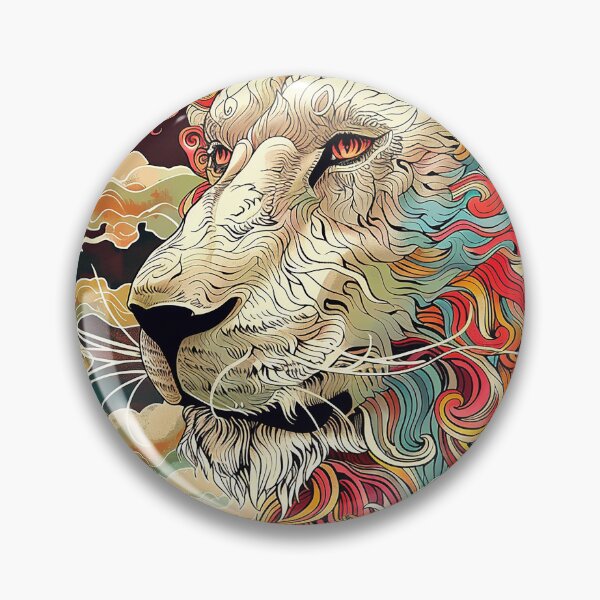 Item preview, Lion Illustration Art designed and sold by nomiraclehere.