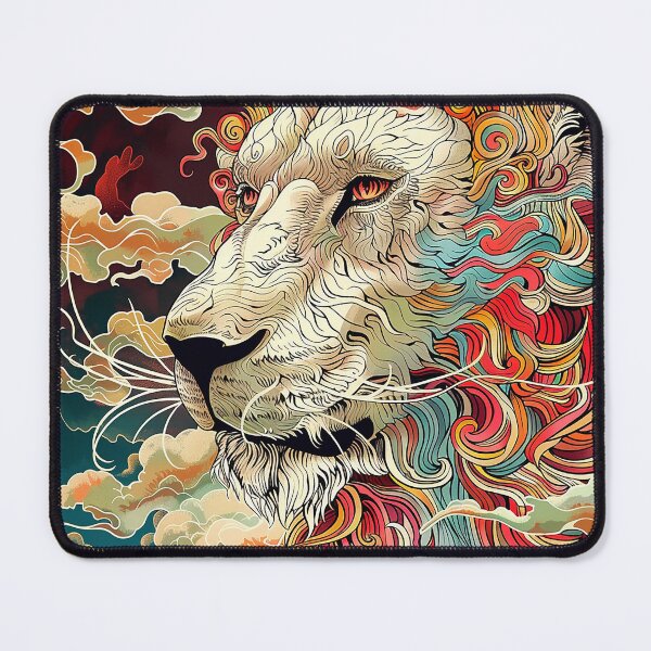 Item preview, Lion Illustration Art designed and sold by nomiraclehere.