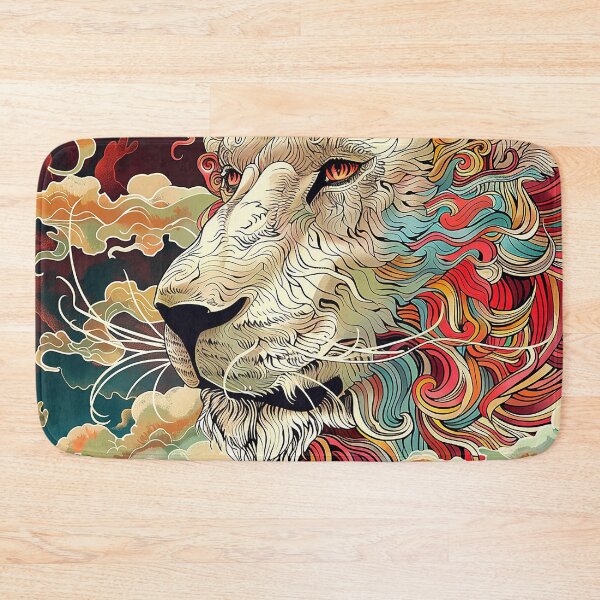 Item preview, Lion Illustration Art designed and sold by nomiraclehere.