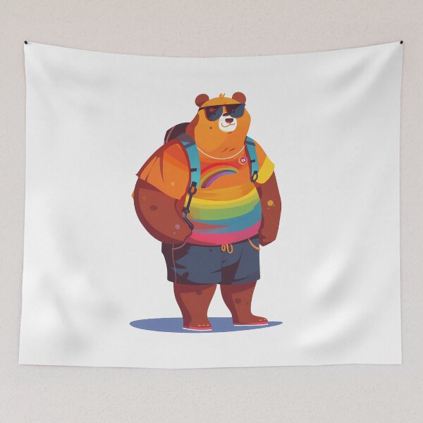 Item preview, Bear Pride designed and sold by MidArtForge.