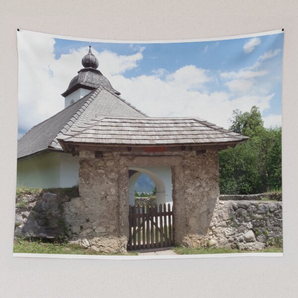 Item preview, St. Katherine Church, Slovenia designed and sold by HazelWright.