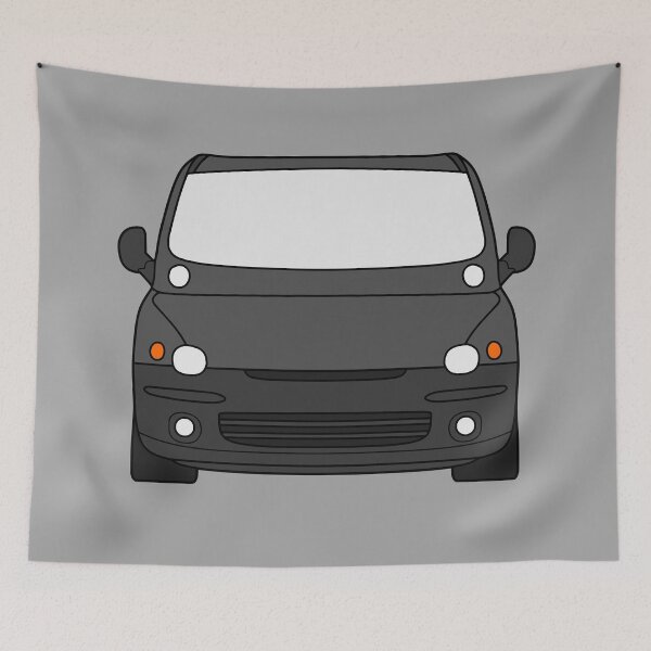 Item preview, Fiat Multipla 1998-2004 dark grey designed and sold by EdimDesign.