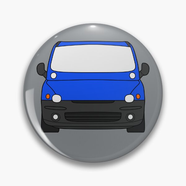 Item preview, Fiat Multipla 1998-2004 caribbean blue designed and sold by EdimDesign.