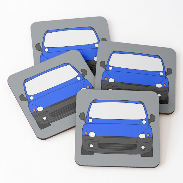 Item preview, Fiat Multipla 1998-2004 caribbean blue designed and sold by EdimDesign.