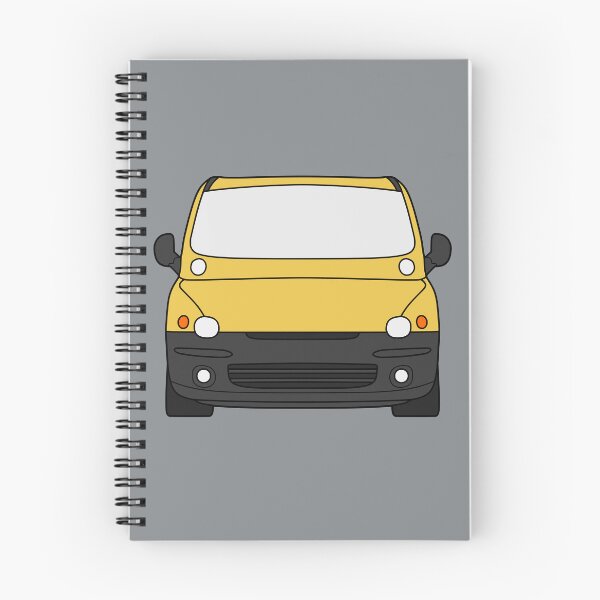 Item preview, Fiat Multipla 1998-2004 yellow designed and sold by EdimDesign.