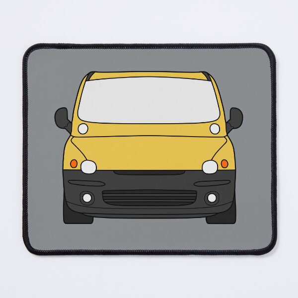 Item preview, Fiat Multipla 1998-2004 yellow designed and sold by EdimDesign.