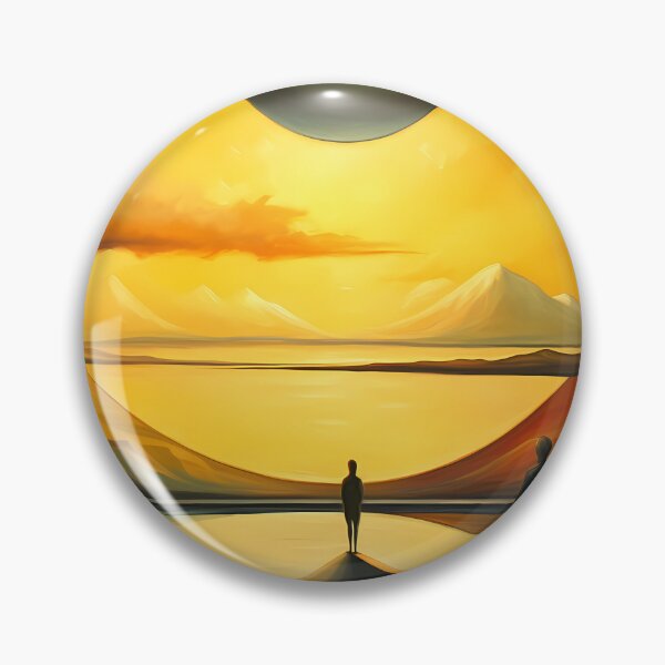 Item preview, Encounter at Sunset on Alien Planet designed and sold by DeMuurdecoratie.