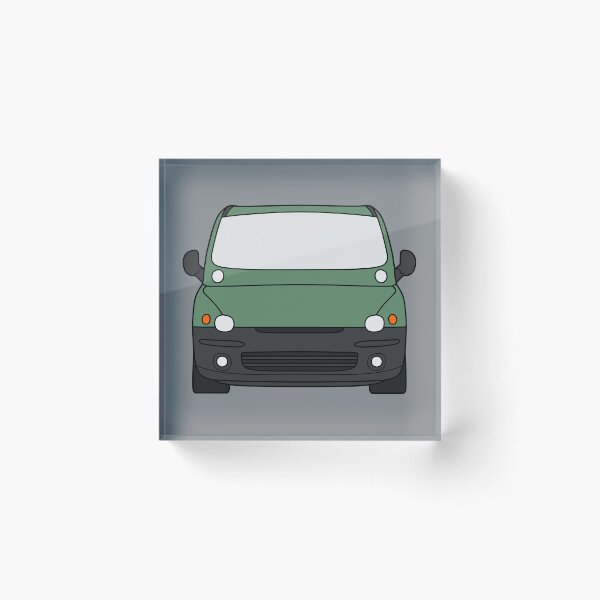 Item preview, Fiat Multipla 1998-2004 green designed and sold by EdimDesign.