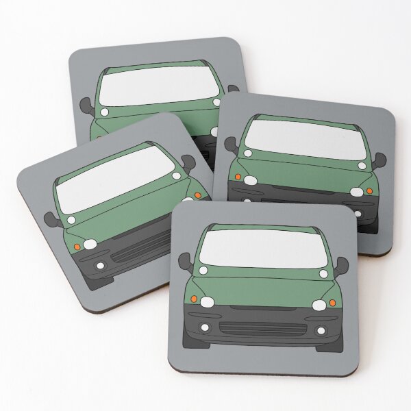 Item preview, Fiat Multipla 1998-2004 green designed and sold by EdimDesign.