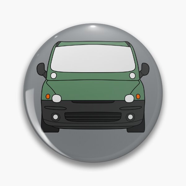 Item preview, Fiat Multipla 1998-2004 green designed and sold by EdimDesign.