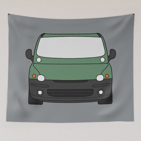 Item preview, Fiat Multipla 1998-2004 green designed and sold by EdimDesign.