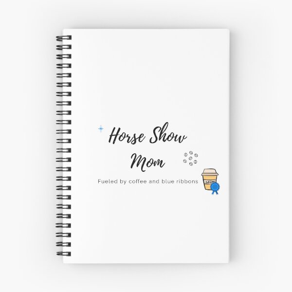 Artikelvorschau, Horse Show Mom: Angetrieben von Kaffee und blauen Schleifen entworfen und verkauft von GlassPenny.