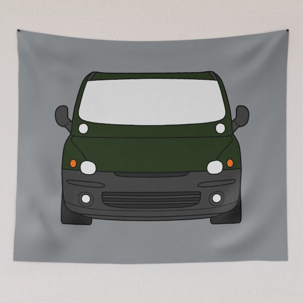 Item preview, Fiat Multipla 1998-2004 dark green designed and sold by EdimDesign.