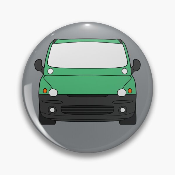 Item preview, Fiat Multipla 1998-2004 bright green designed and sold by EdimDesign.