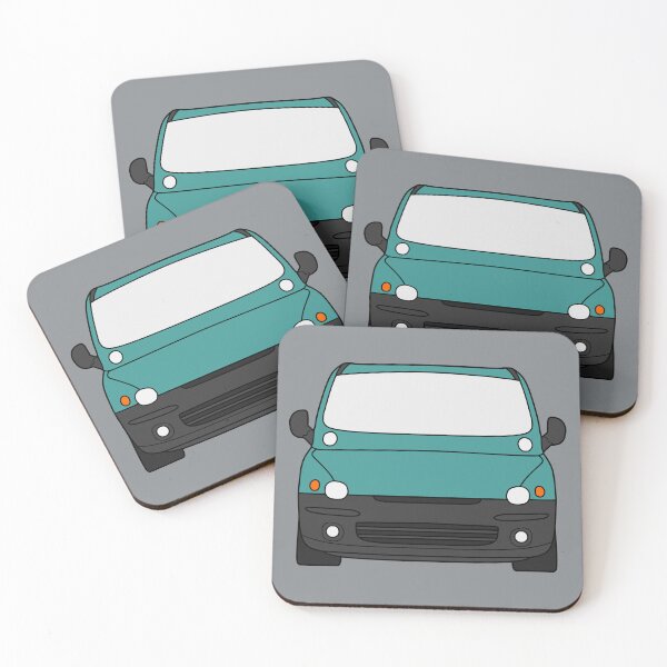 Item preview, Fiat Multipla 1998-2004 turquoise designed and sold by EdimDesign.