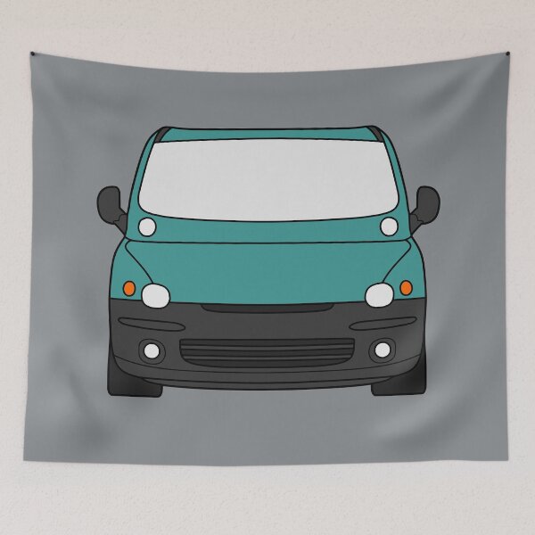Item preview, Fiat Multipla 1998-2004 turquoise designed and sold by EdimDesign.