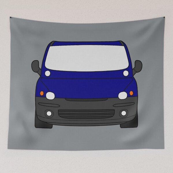 Item preview, Fiat Multipla 1998-2004 blue designed and sold by EdimDesign.