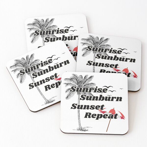 Item preview, Sunrise Sunburn Sunset Repeat designed and sold by StilePazzia.