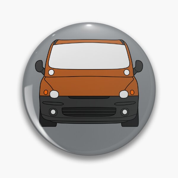 Item preview, Fiat Multipla 1998-2004 orange designed and sold by EdimDesign.