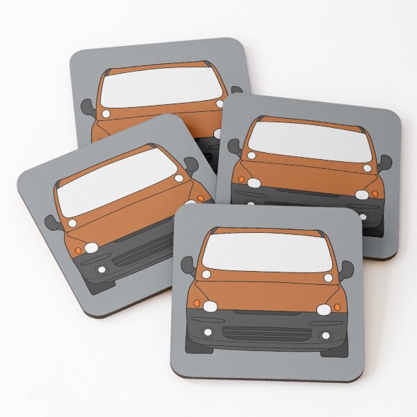 Item preview, Fiat Multipla 1998-2004 orange designed and sold by EdimDesign.
