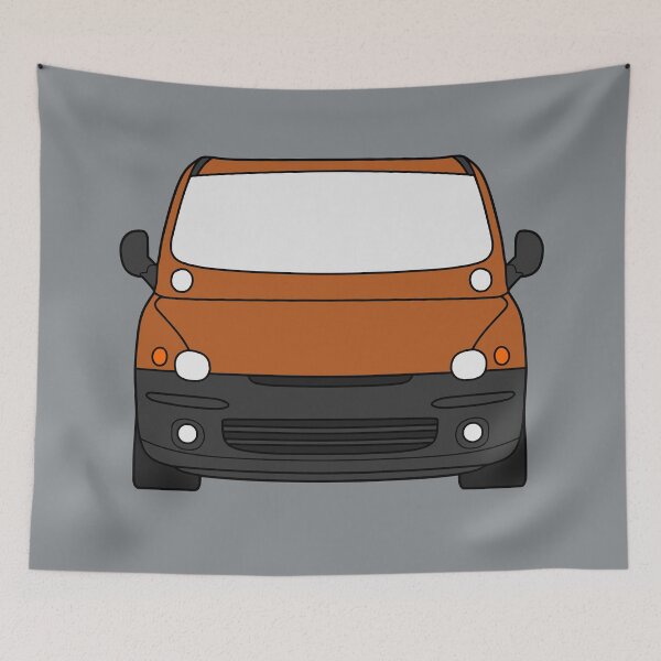 Item preview, Fiat Multipla 1998-2004 orange designed and sold by EdimDesign.
