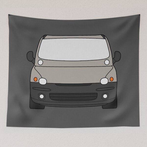 Item preview, Fiat Multipla 1998-2004 moon grey designed and sold by EdimDesign.
