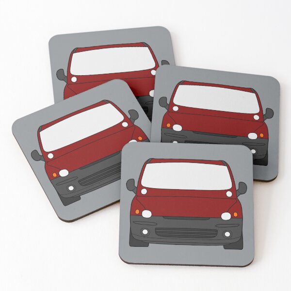 Item preview, Fiat Multipla 1998-2004 wine red designed and sold by EdimDesign.
