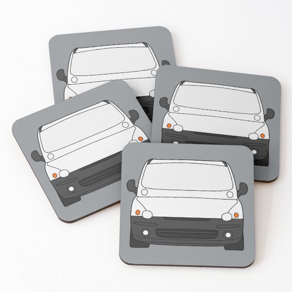 Item preview, Fiat Multipla 1998-2004 white designed and sold by EdimDesign.