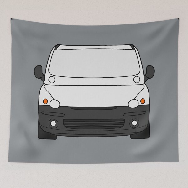 Item preview, Fiat Multipla 1998-2004 white designed and sold by EdimDesign.