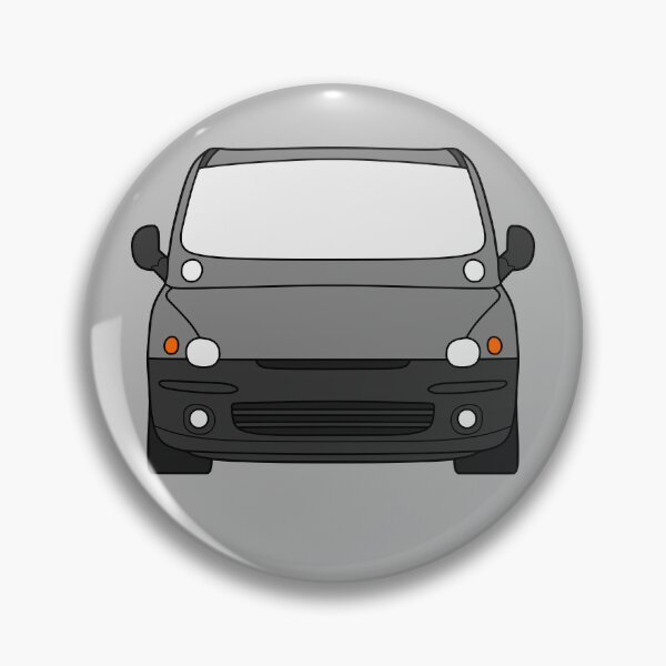 Item preview, Fiat Multipla 1998-2004 grey designed and sold by EdimDesign.