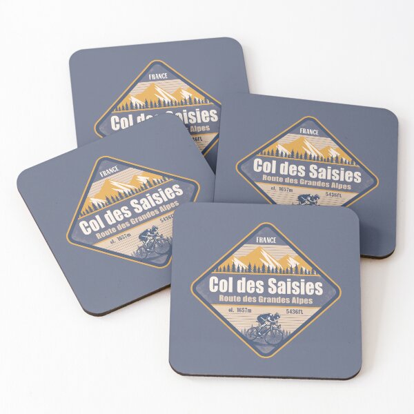 Item preview, Col des Saisies France Cycling Mountain Design designed and sold by CynthiaGraphics.