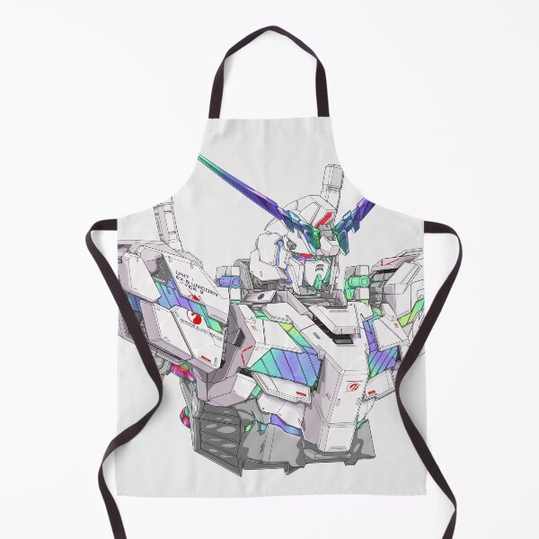 Item preview, Cool Pastels White Unicorn Gundam Art - Anime Mecha Design designed and sold by deveerei.