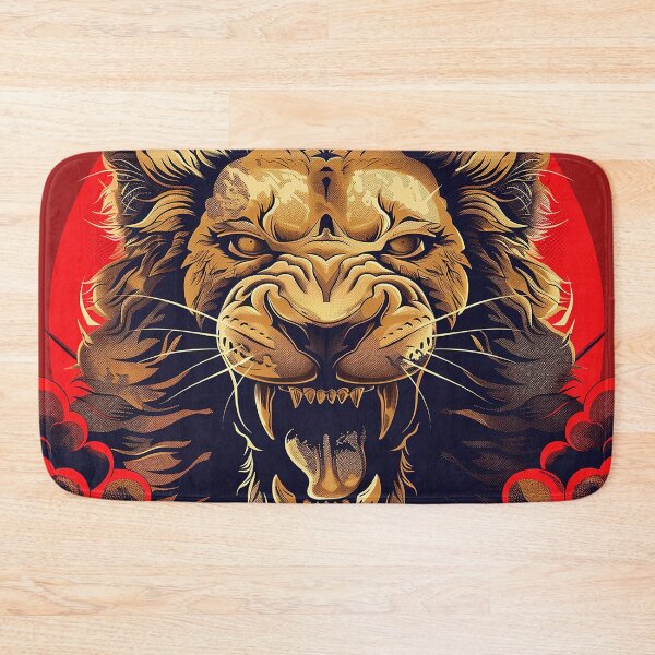 Item preview, Lion Illustration Art designed and sold by nomiraclehere.