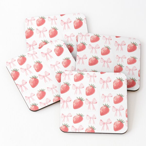 Item preview, Strawberry Bow Pattern designed and sold by neelaarao.