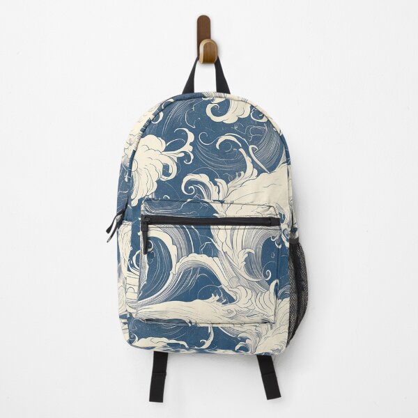 Item preview, Flowing Waves Abstract Wallpaper designed and sold by Christian Weiss.