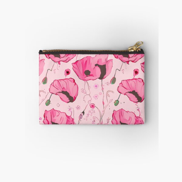 Item preview,  Soft pink Enchanting Poppy Dreams, pattern design designed and sold by Clara Fruggeri.