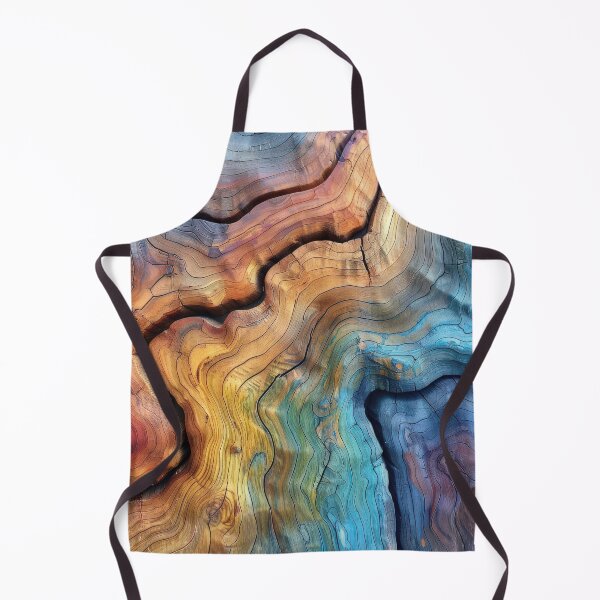 Item preview, Colorful Wood Grain Pattern designed and sold by brandway.