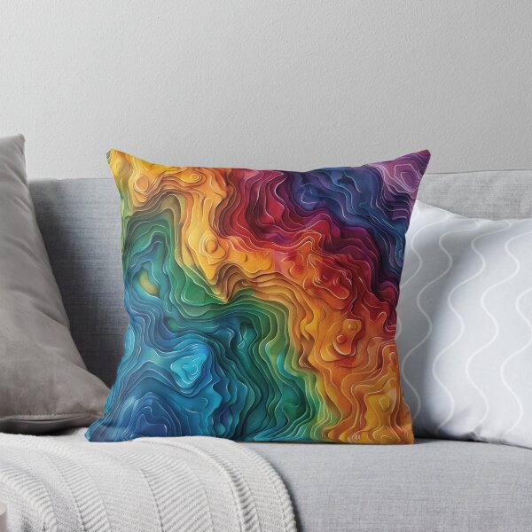 Item preview, Abstract Rainbow Pattern Background designed and sold by brandway.