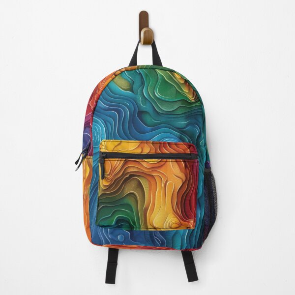 Item preview, Abstract Rainbow Pattern Background designed and sold by brandway.