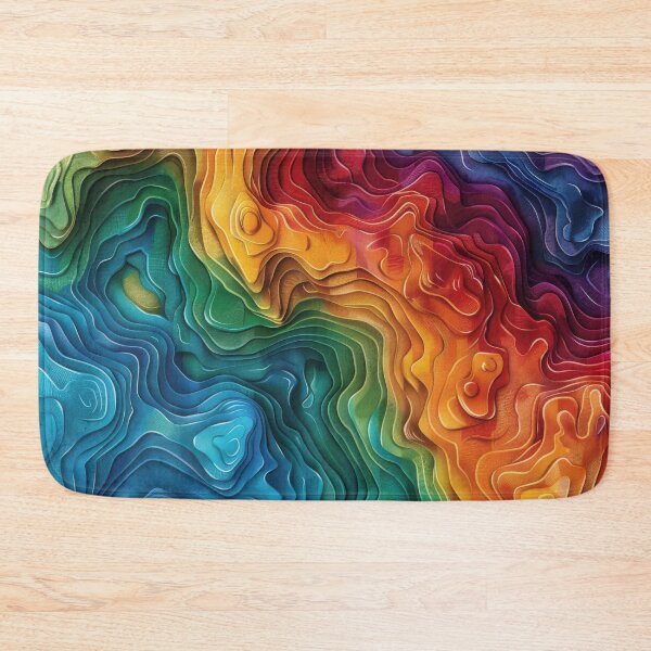 Item preview, Abstract Rainbow Pattern Background designed and sold by brandway.